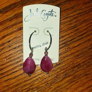 Jody Coyote earrings NWT